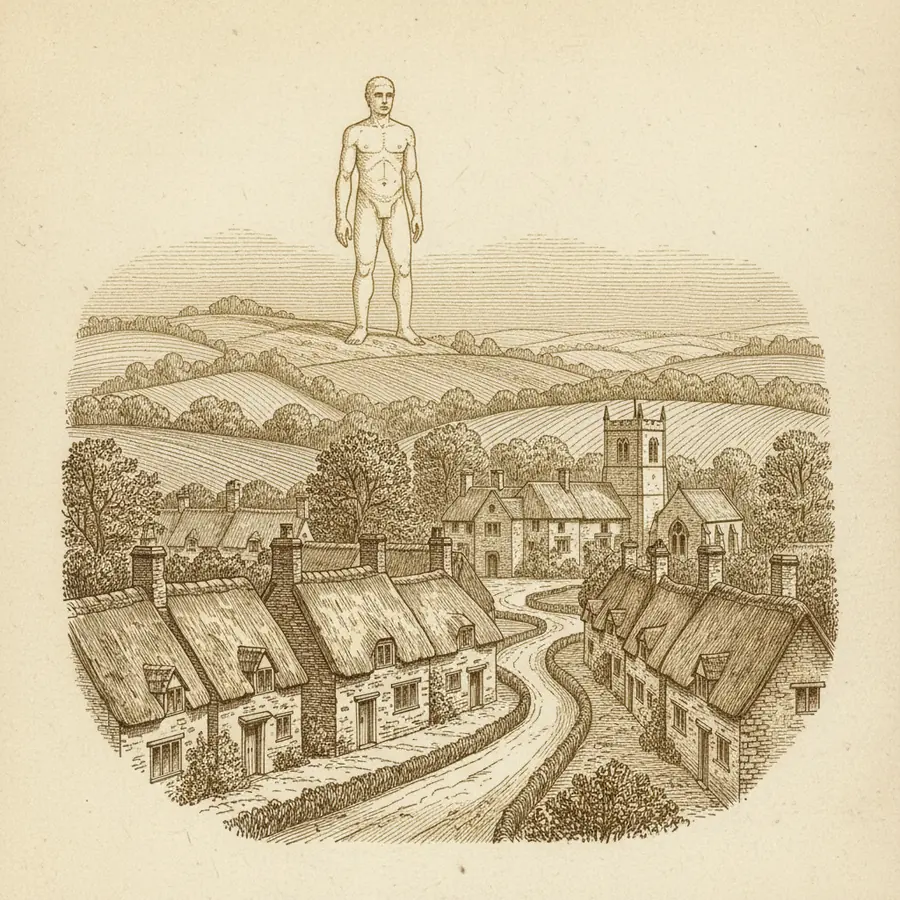 Cerne Abbas, local character