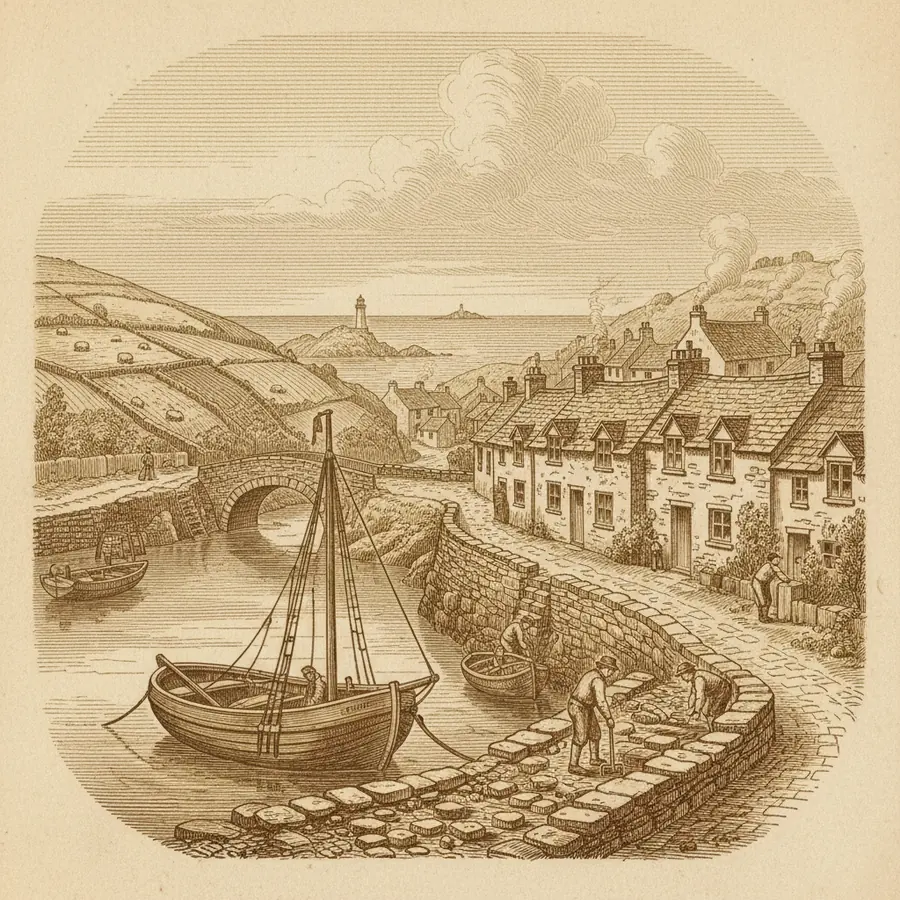 Polperro, local character