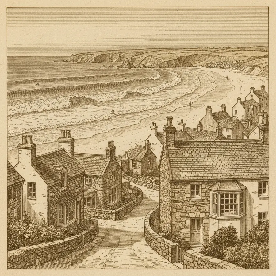 Polzeath, local character