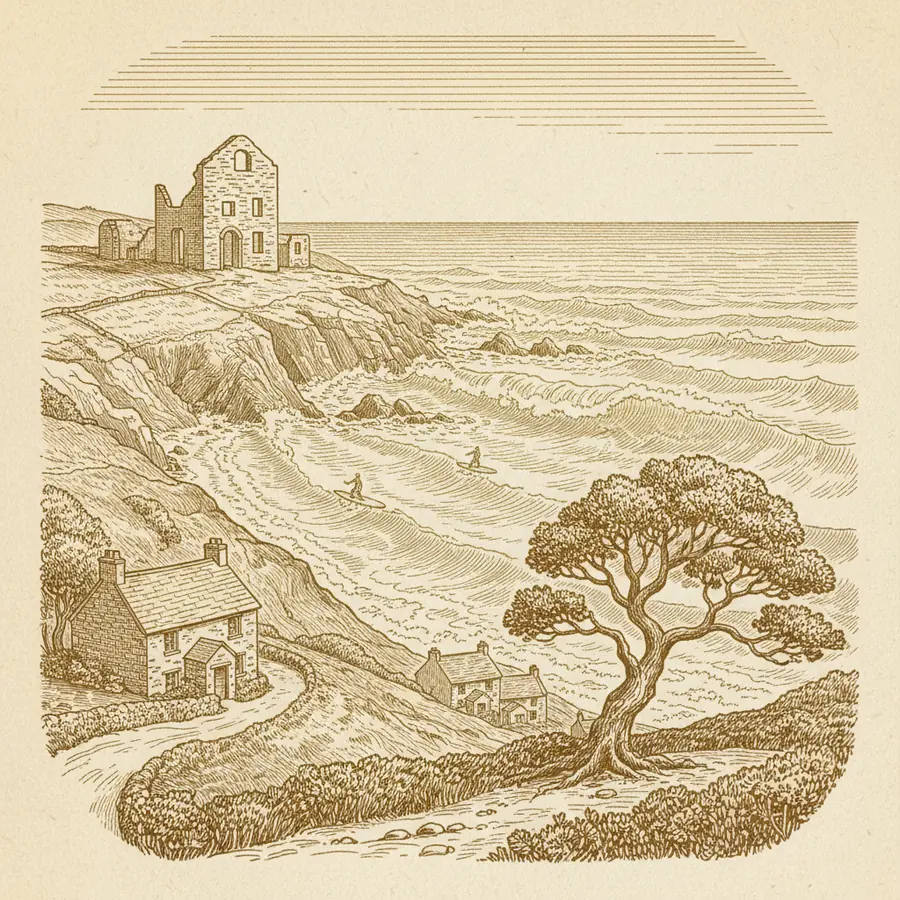 St Agnes, local character